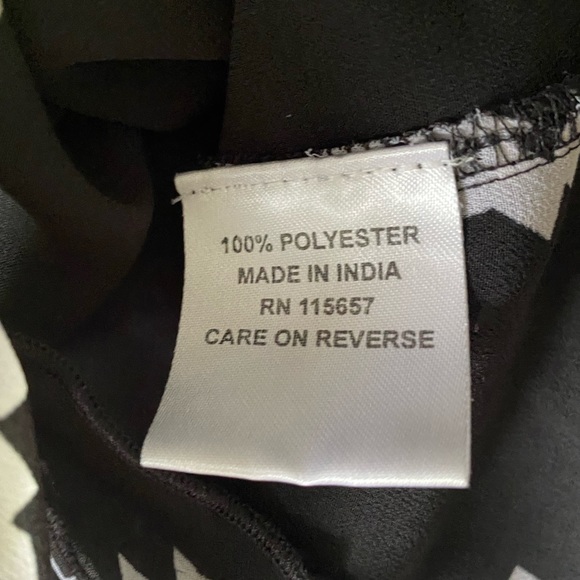 Aztec Sheer Lace Back Top - Picture 8 of 8